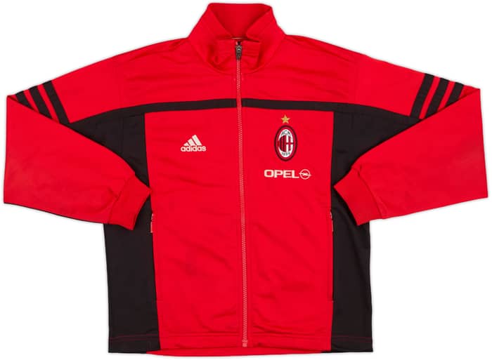 2000-01 AC Milan adidas Track Jacket - 7/10 - (M.Boys)