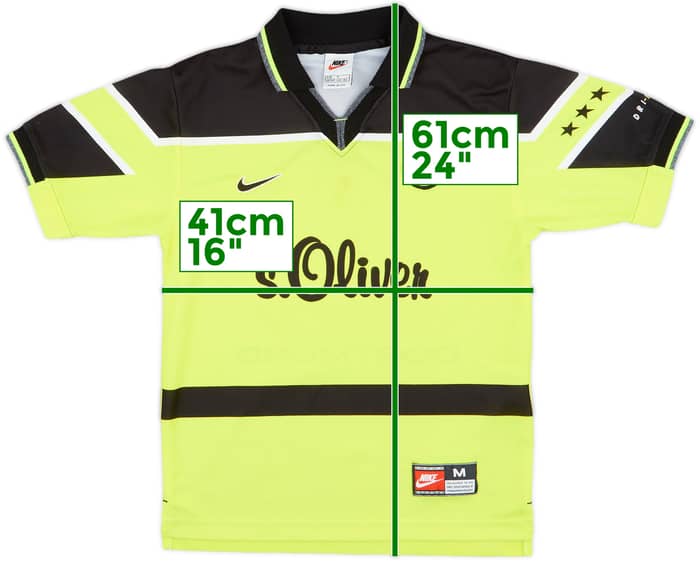 1997-98 Borussia Dortmund Home Shirt - 8/10 - (L.Boys)
