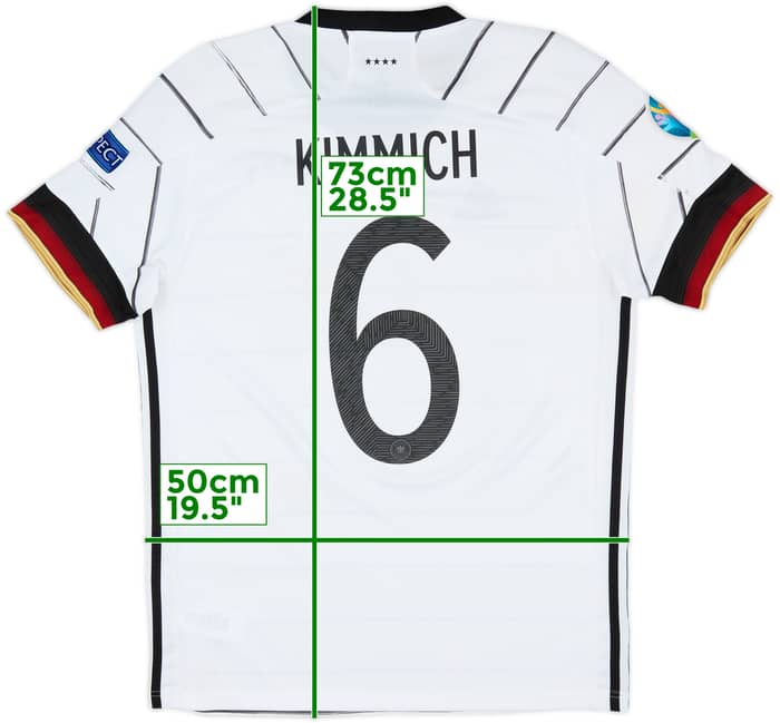 2020-21 Germany Home Shirt Kimmich #6 - 6/10 - (M)