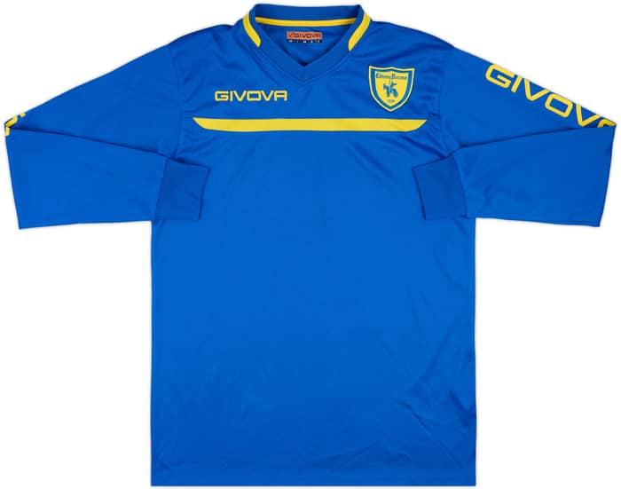 2009-10 Chievo Verona Givova Training L/S Shirt - 9/10 - (L)