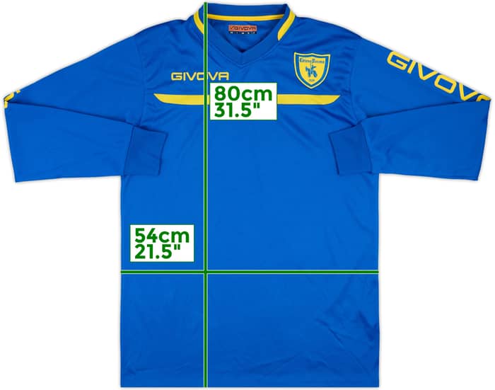 2009-10 Chievo Verona Givova Training L/S Shirt - 9/10 - (L)