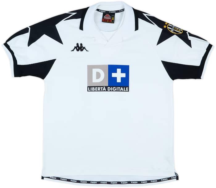 1999-00 Juventus Away Shirt Zidane #21 - 9/10 - (M)