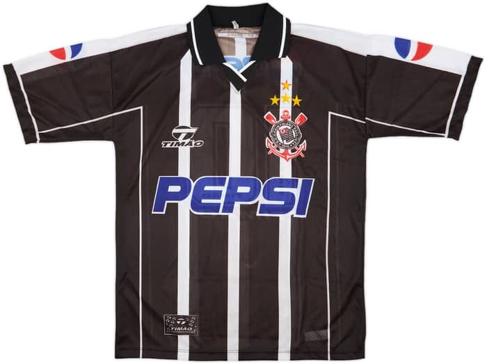 2000 Corinthians Timao Fan Shirt #10 - 9/10 - (L)