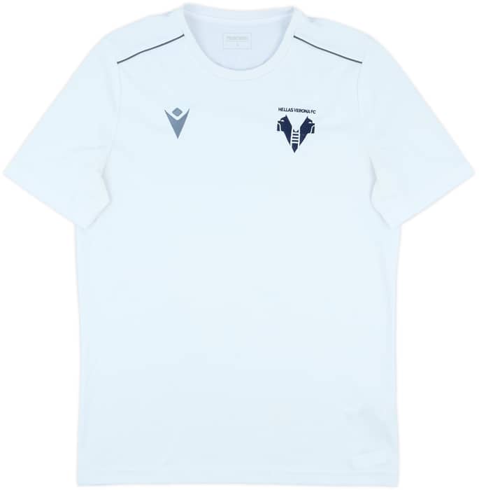 2020-21 Hellas Verona Macron Training Shirt - 9/10 - (L)