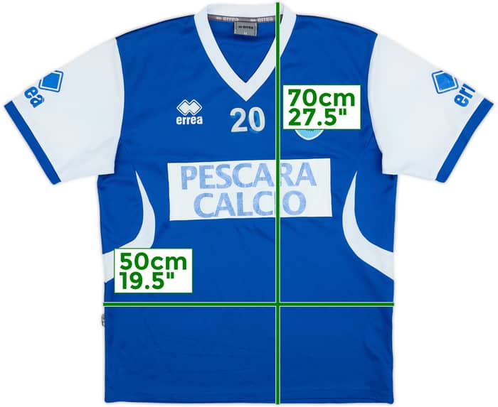 2011-12 Pescara Player Issue Training Shirt #20 - 5/10 - (M)