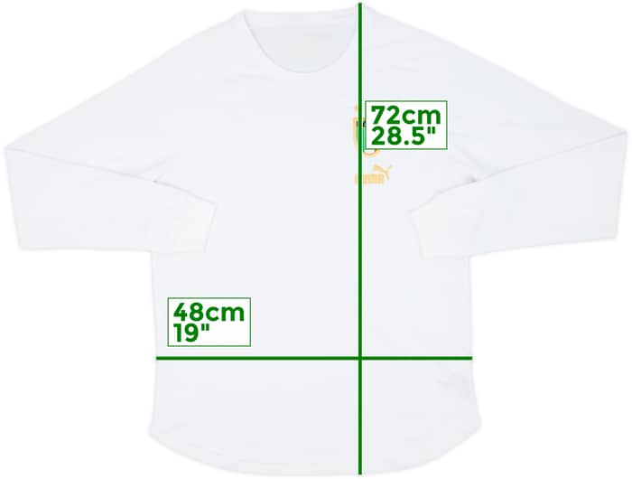 2004-06 Italy Puma Training L/S Shirt - 7/10 - (S)