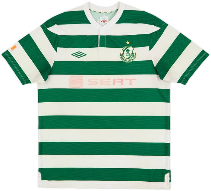 2012-13 Shamrock Rovers Home Shirt - 4/10 - (L)