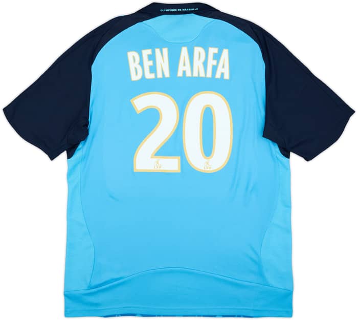 2008-09 Olympique Marseille Away Shirt Ben Arfa #20 - 8/10 - (L)