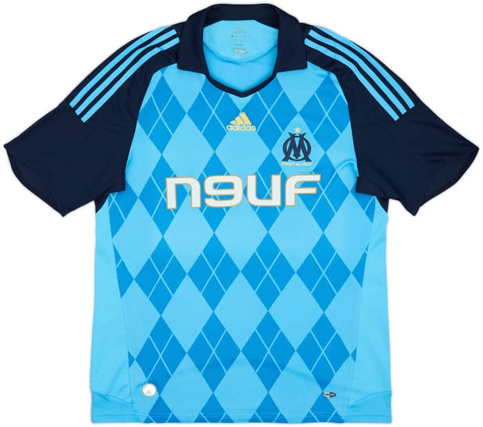 2008-09 Olympique Marseille Away Shirt Ben Arfa #20 - 8/10 - (L)