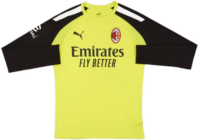 2021-22 AC Milan Puma Training L/S Shirt - 7/10 - (S)