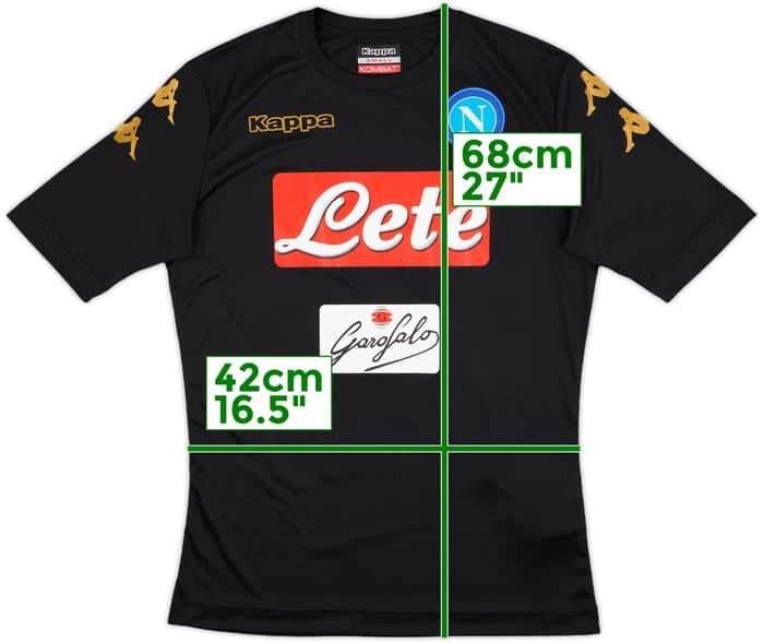 2016-17 Napoli Third Shirt - 10/10 - (S)