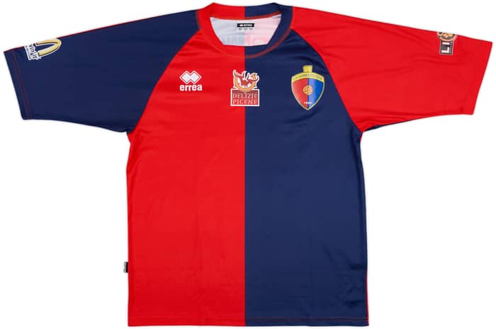 2017-18 Sambenedettese 'Ricominciamo Da Noi' Home Shirt #12 - 9/10 - (L)