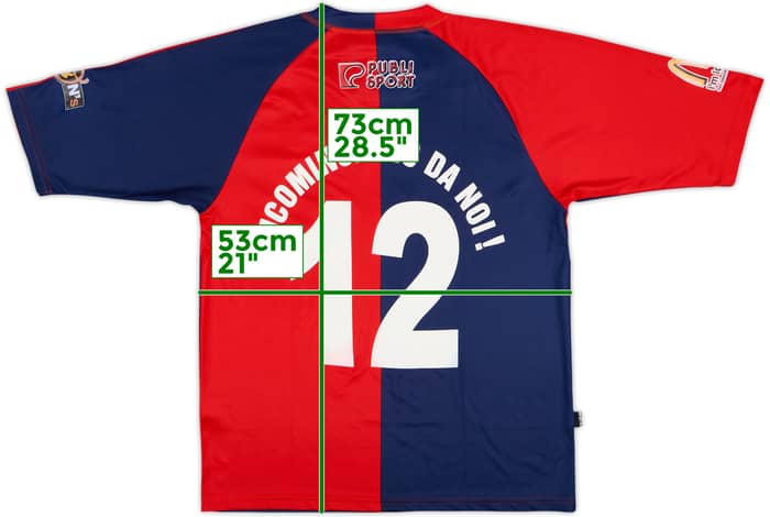 2017-18 Sambenedettese 'Ricominciamo Da Noi' Home Shirt #12 - 9/10 - (L)