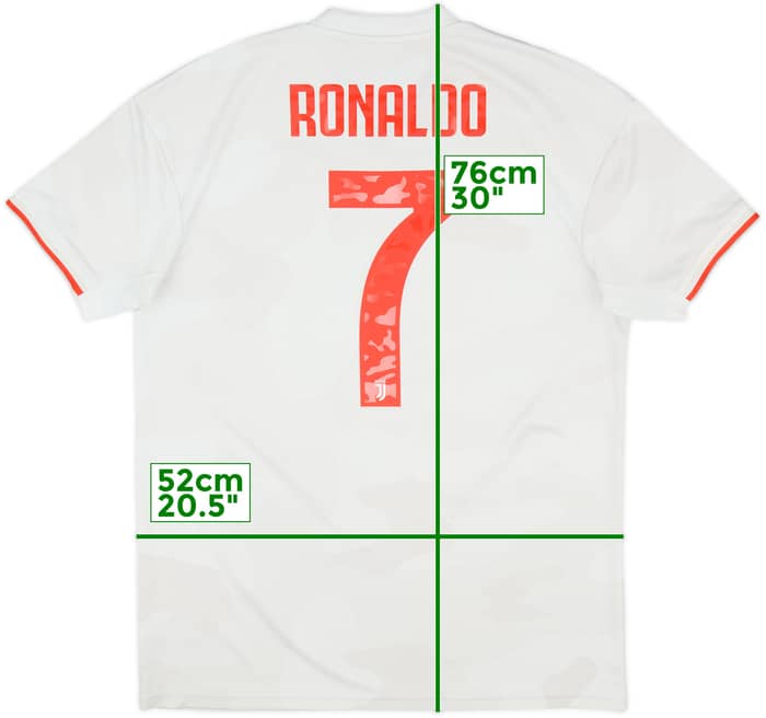 2019-20 Juventus Away Shirt Ronaldo #7 - 8/10 - (L)
