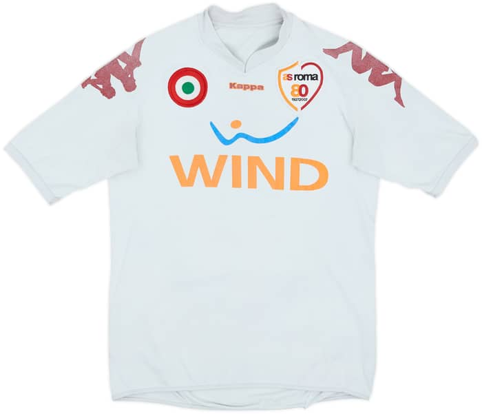 2007-08 Roma Away Shirt Mexes #5 - 4/10 - (M)