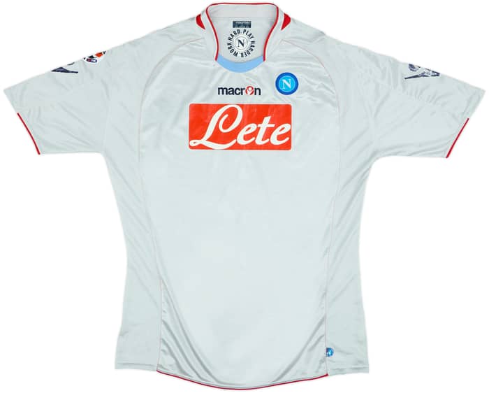 2009-10 Napoli Away Shirt Lavezzi #7 - 6/10 - (3XL)