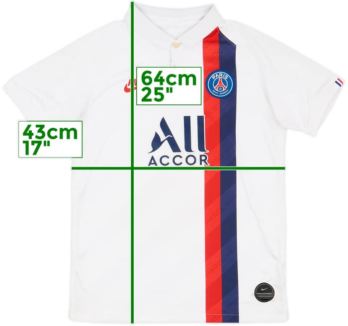 2019-20 Paris Saint-Germain Third Shirt - 7/10 - (L.Boys)