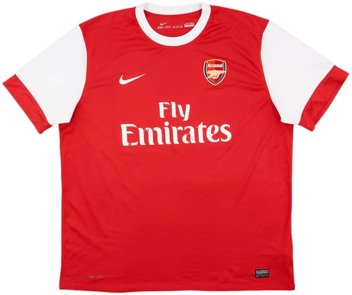 2010-11 Arsenal Home Shirt - 5/10 - (XXL)