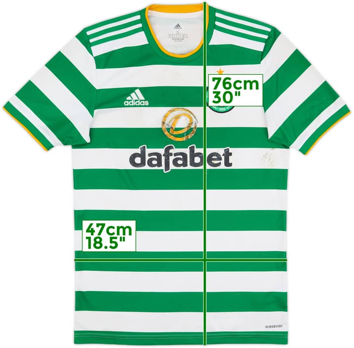 2020-21 Celtic Home Shirt - 3/10 - (S)