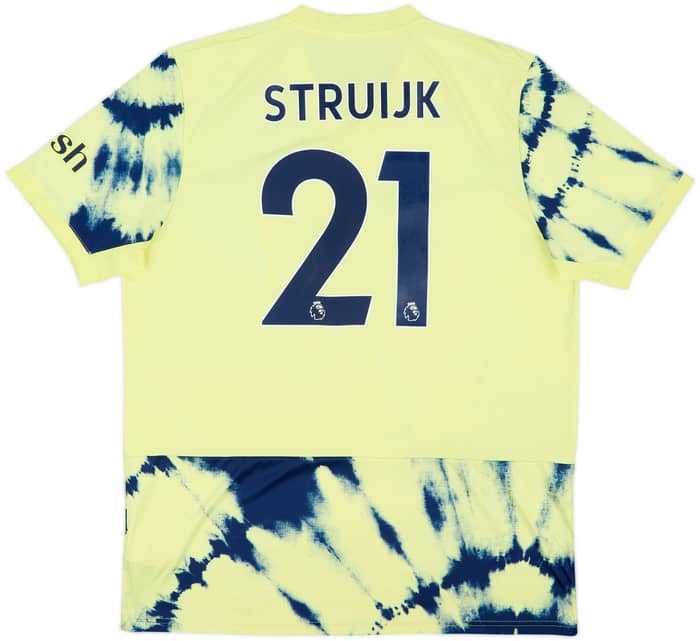 2022-23 Leeds Away Shirt Struijk #21 - 8/10 - (XL)