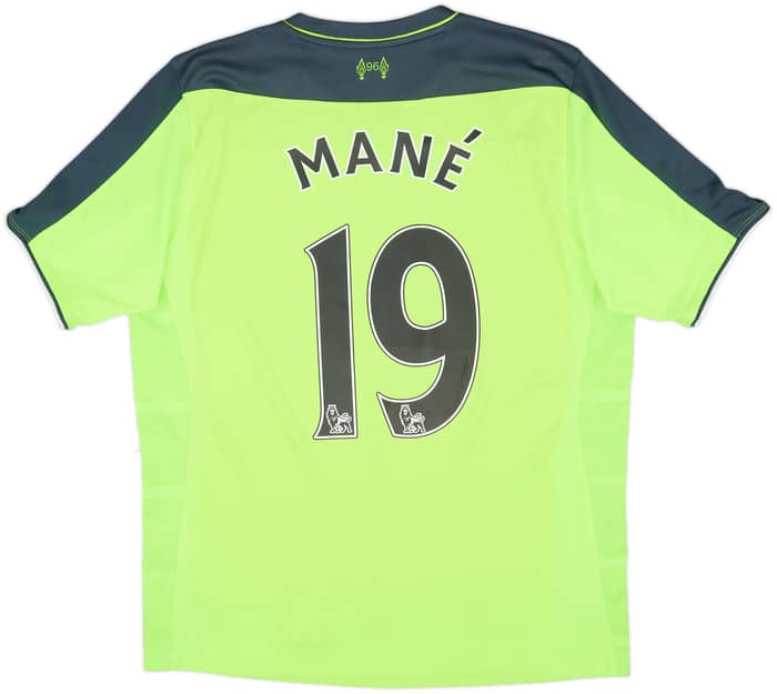 2016-17 Liverpool Third Shirt Mane #19 - 4/10 - (M)