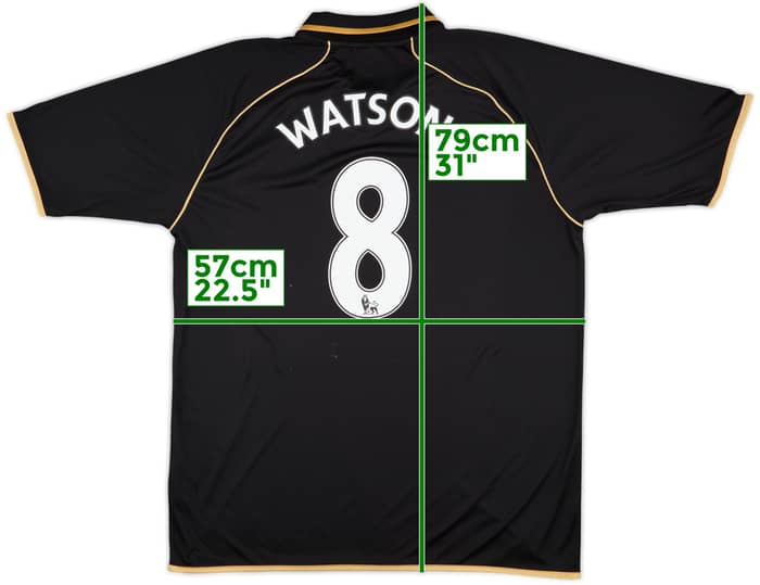 2010-11 Wigan Away Shirt Watson #8 - 6/10 - (XL)