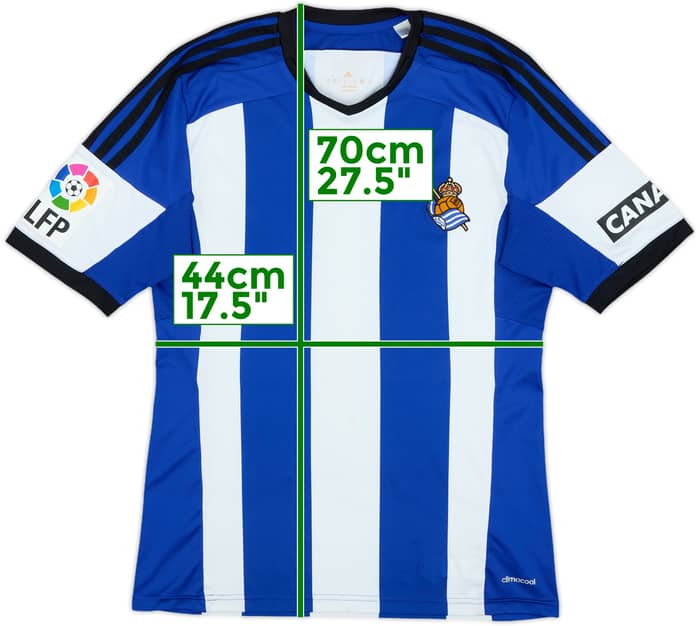 2014-15 Real Sociedad Home Shirt - 6/10 - (S)