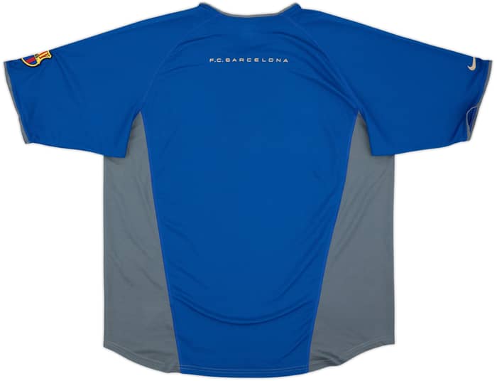 2001-02 Barcelona Nike Training Shirt - 8/10 - (XL)