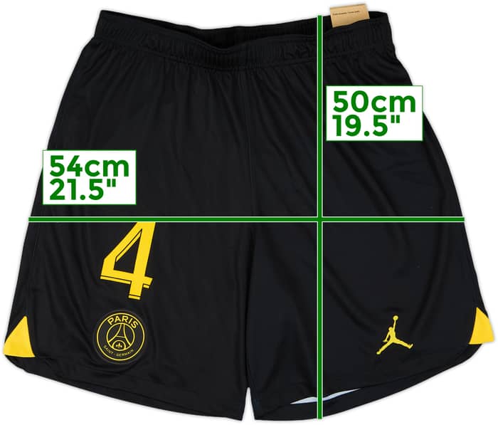 2022-23 Paris Saint-Germain Fourth Shorts #4 (Ramos) (L)