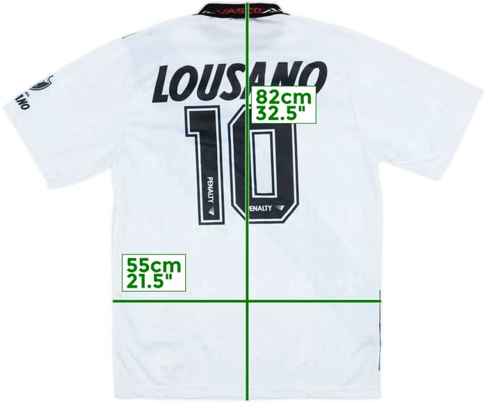 1995 Vasco Da Gama Away Shirt #10 (Yan) - 8/10 - (L)