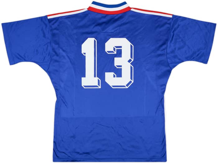 1996 France U-21 Match Issue Home Shirt #13