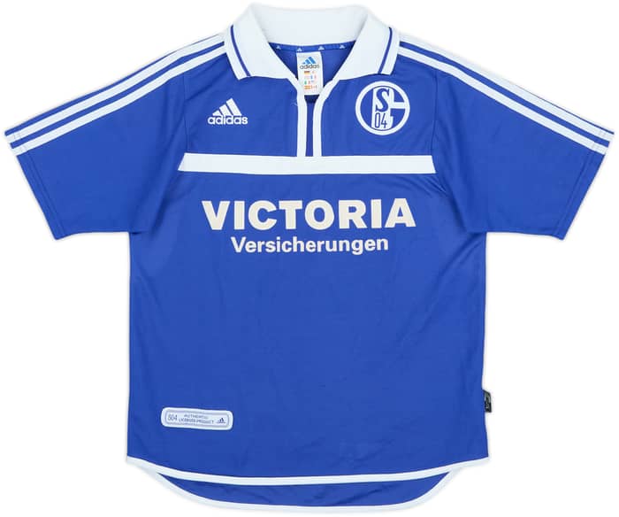 2001-02 Schalke Home Shirt - 7/10 - (XL.Boys)