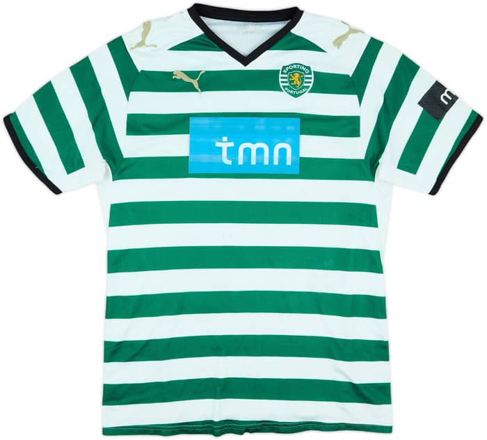 2008-09 Sporting Lisbon Home Shirt - 4/10 - (M)