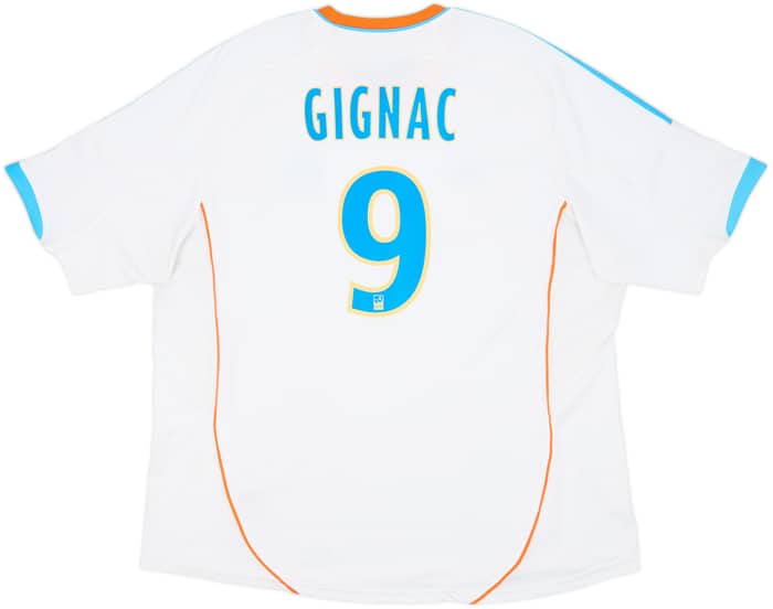 2012-13 Olympique Marseille Home Shirt Gignac #9 - 6/10 - (3XL)