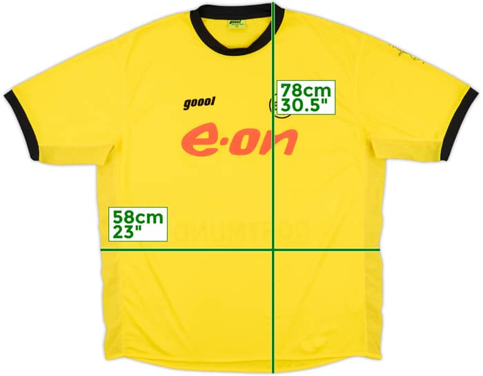 2003-04 Borussia Dortmund Home Shirt - 9/10 - (XXL)