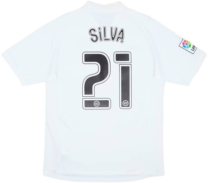 2006-07 Valencia Home Shirt Silva #21 - 8/10 - (M)