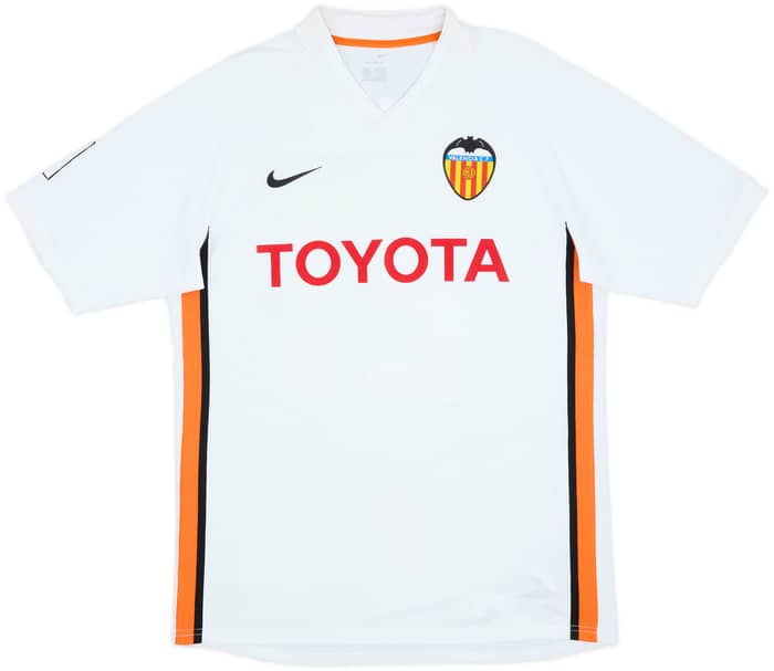 2006-07 Valencia Home Shirt Silva #21 - 8/10 - (M)