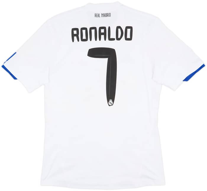 2010-11 Real Madrid Home Shirt Ronaldo #7 - 6/10 - (M)