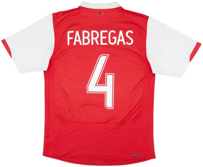 2006-08 Arsenal Home Shirt Fabregas #4 - 5/10 - (XL.Boys)