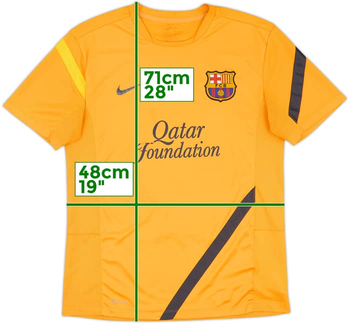 2012-13 Barcelona Nike Training Shirt - 6/10 - (M)