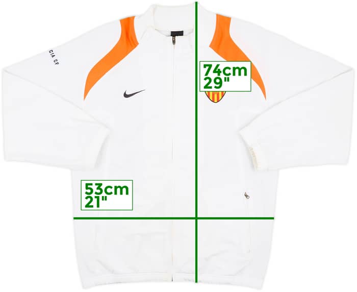2005-06 Valencia Nike Track Jacket - 6/10 - (M)