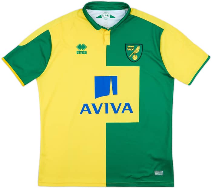 2015-16 Norwich Home Shirt - 6/10 - (XXL)