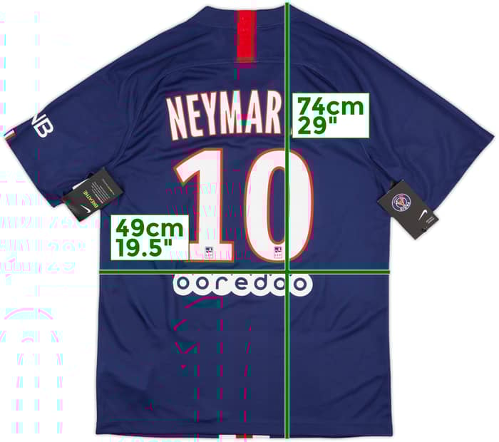 2019-20 Paris Saint-Germain Home Shirt Neymar Jr #10 (M)