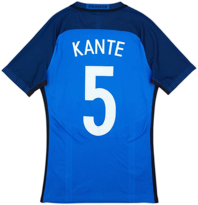 2016-17 France Player Issue Home Shirt Kante #5 - 7/10 - (S)