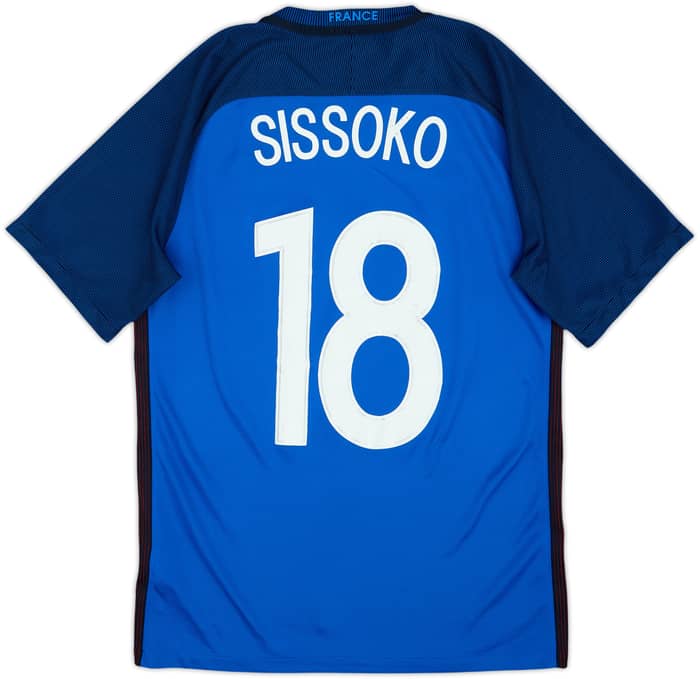 2016-17 France Home Shirt Sissoko #18 - 5/10 - (S)