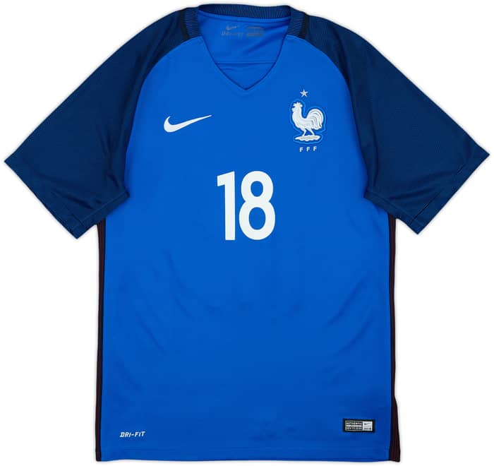2016-17 France Home Shirt Sissoko #18 - 5/10 - (S)