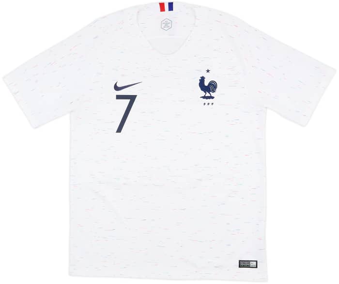 2018 France Away Shirt Griezmann #7 - 10/10 - (M)