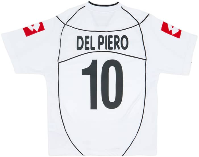 2002-03 Juventus European Away Shirt Del Piero #10 - 8/10 - (M)