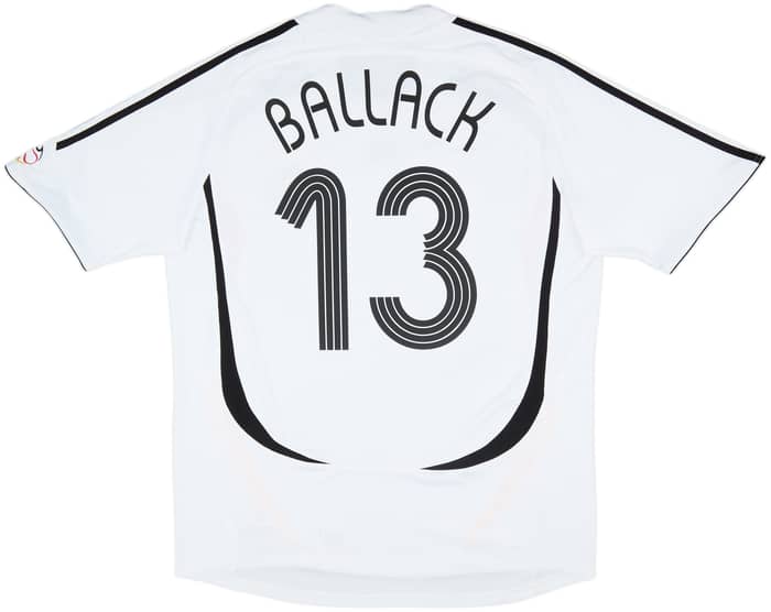 2005-07 Germany Home Shirt Ballack #13 - 6/10 - (XL)