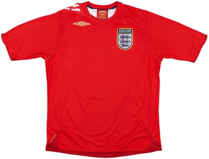 2006-08 England Away Shirt - 4/10 - (L)